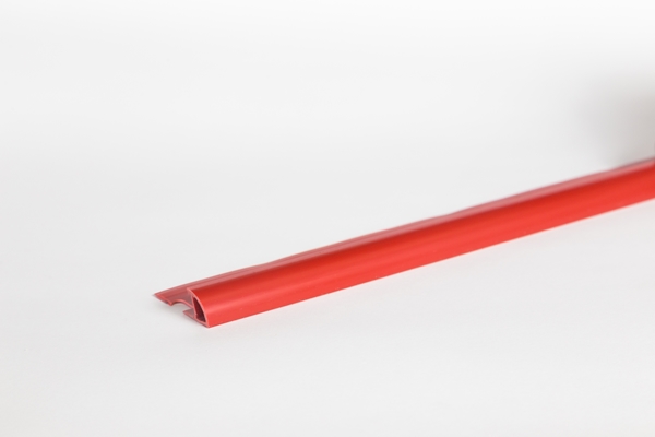 PVC élvédő 8mm PJE0810 2,7M piros MEGSZŰNŐ